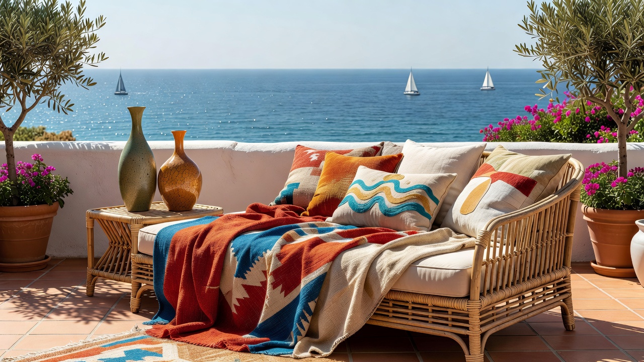 Daybed en balcón