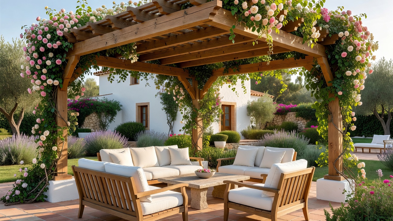 Pérgola de madera
